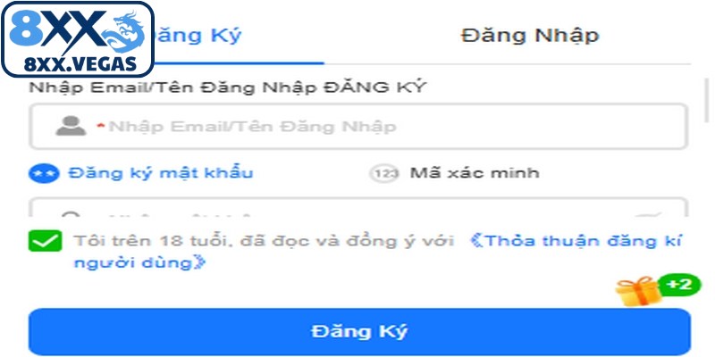 Các bước đăng ký 8XX đơn giản cho thành viên mới