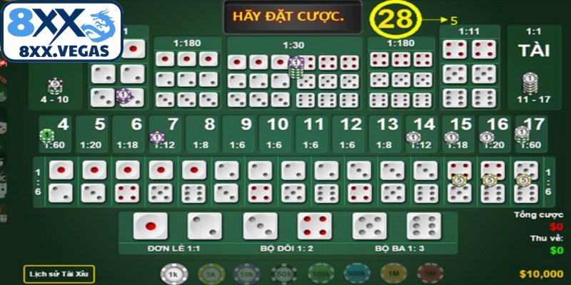 Trò chơi xúc xắc có luật chơi đơn giản và dễ áp dụng