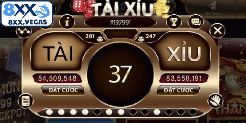 Tài xỉu online là phiên bản trực tuyến khá hấp dẫn