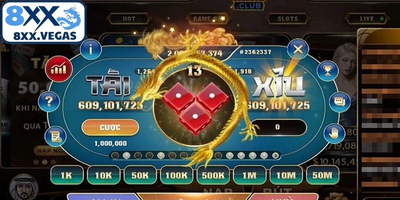 Cách chơi tài xỉu online 8XX dành cho người nhập môn