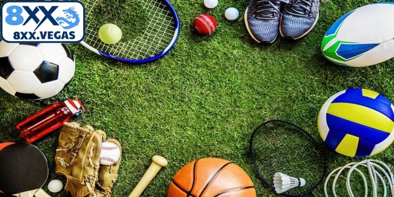 Đa dạng các loại hình cá cược hấp dẫn có mặt tại sảnh Thể Thao 8XX